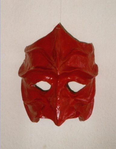 Rote Maske